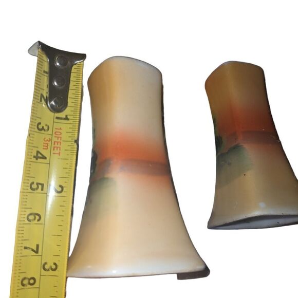 Vintage ceramic mid century modern salt and pepper shakers Japan - Picture 4 of 11